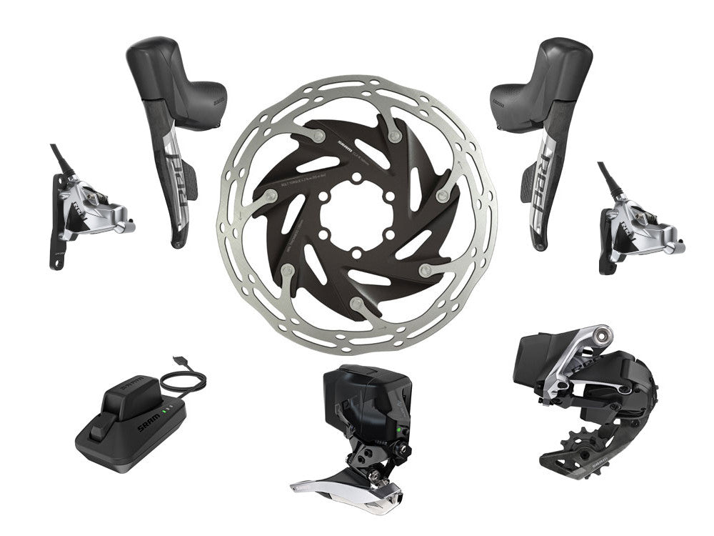 SRAM RED ETAP AXS SET HRD DISC FlatMount 6-Loch - Liquid-Life #Wähle Deine Farbe_schwarz