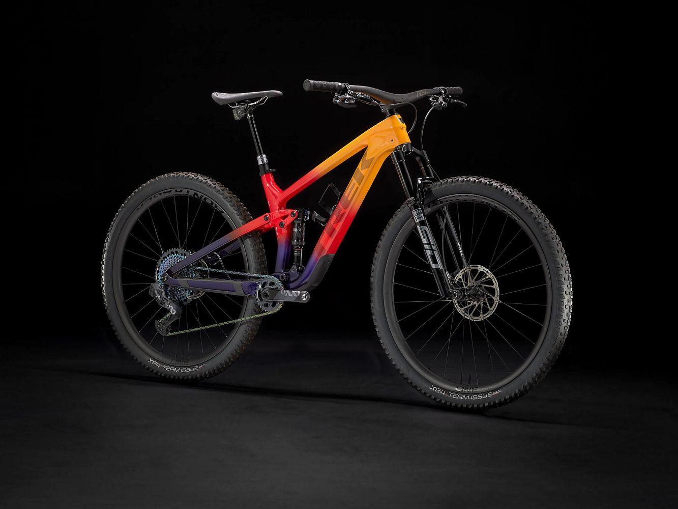Trek Top Fuel 9.9 XX1 AXS Marigold to Red to Purple Abyss Fade - Liquid-Life