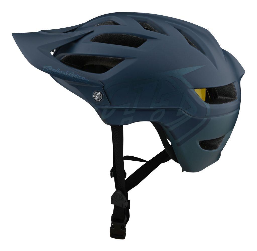 Troy Lee Designs A1 MIPS Helm Classic - Liquid-Life #Wähle Deine Farbe_Slate blue