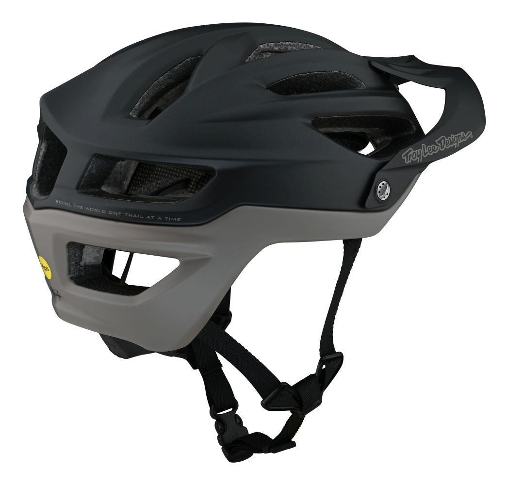 Troy Lee Designs A2 MIPS Helm Decoy - Liquid-Life #Wähle Deine Farbe_raven