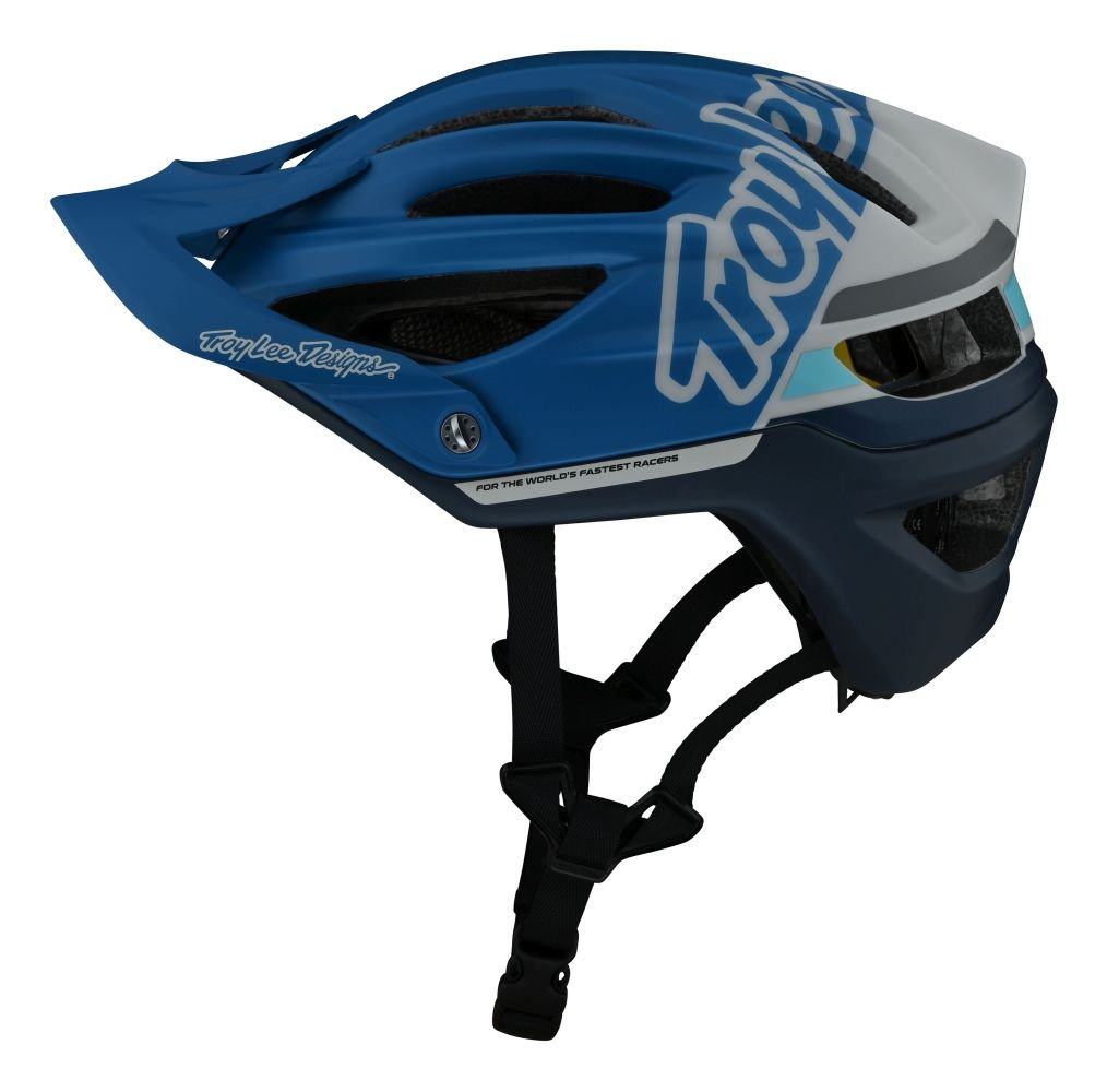 Troy Lee Designs A2 MIPS Helm Silhouette - Liquid-Life #Wähle Deine Farbe_blue