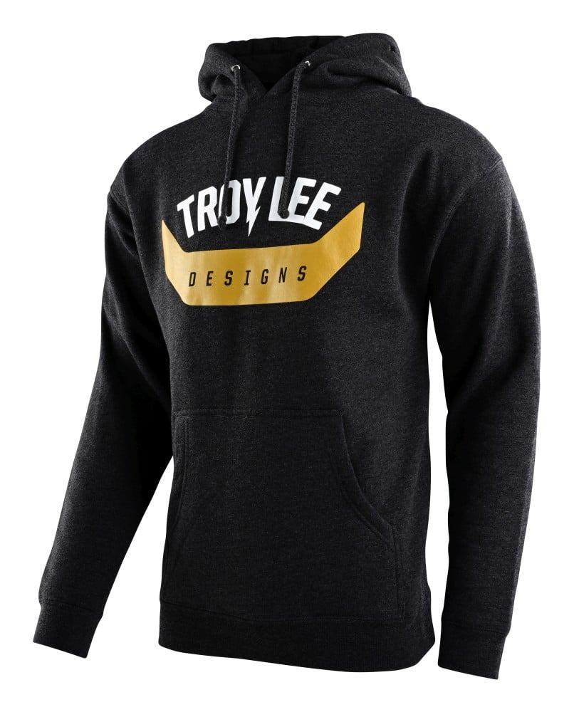 Troy Lee Designs Arc Pullover Hoodie - Liquid-Life #Wähle Deine Farbe_black heather