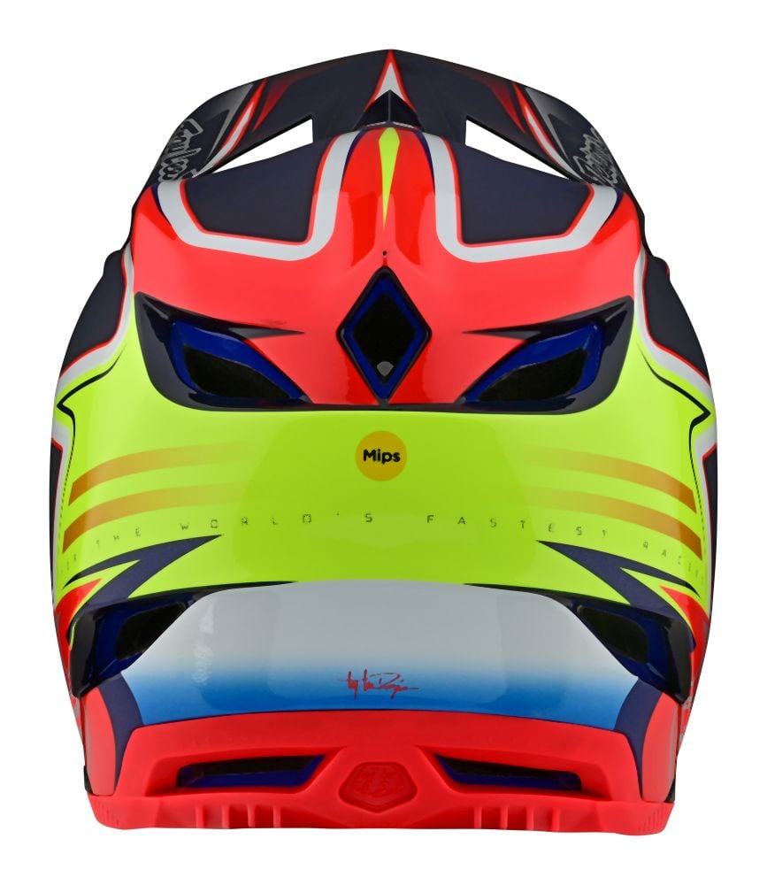 Troy Lee Designs D4 Carbon MIPS Helm Lines - Liquid-Life #Wähle Deine Farbe_black/red