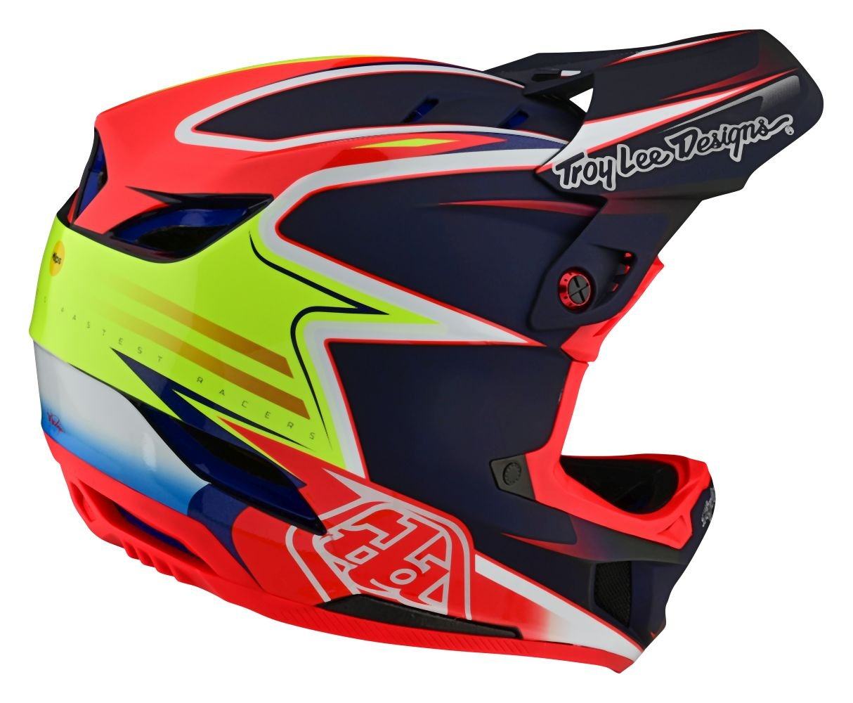 Troy Lee Designs D4 Carbon MIPS Helm Lines - Liquid-Life #Wähle Deine Farbe_black/red