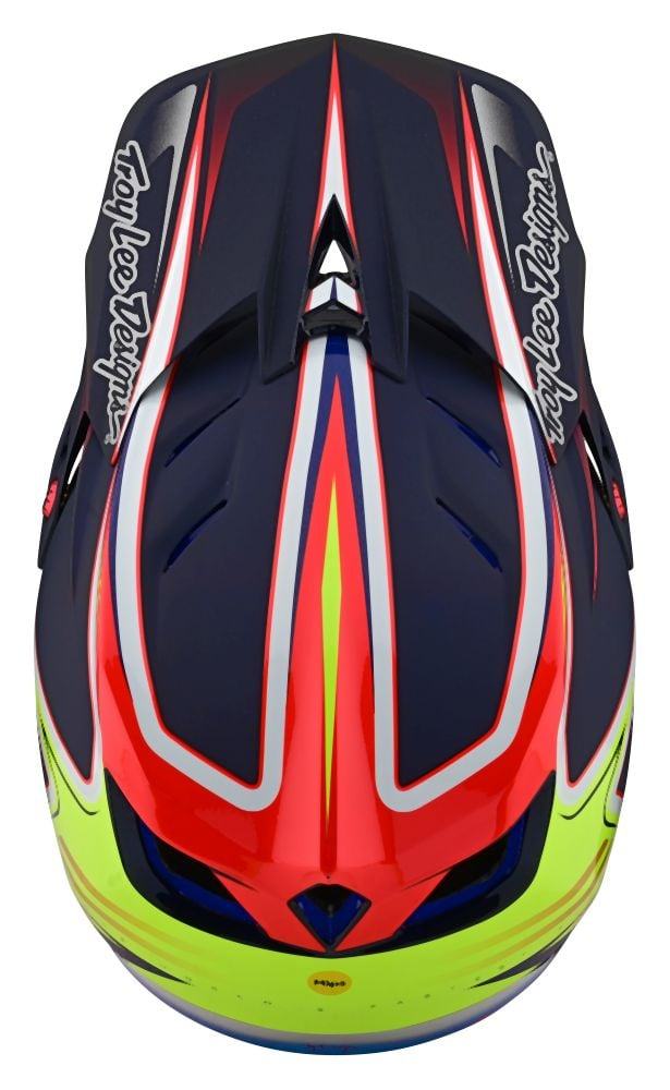 Troy Lee Designs D4 Carbon MIPS Helm Lines - Liquid-Life #Wähle Deine Farbe_black/red