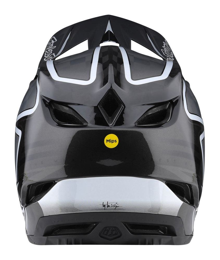 Troy Lee Designs D4 Carbon MIPS Helm Lines - Liquid-Life #Wähle Deine Farbe_black/gray