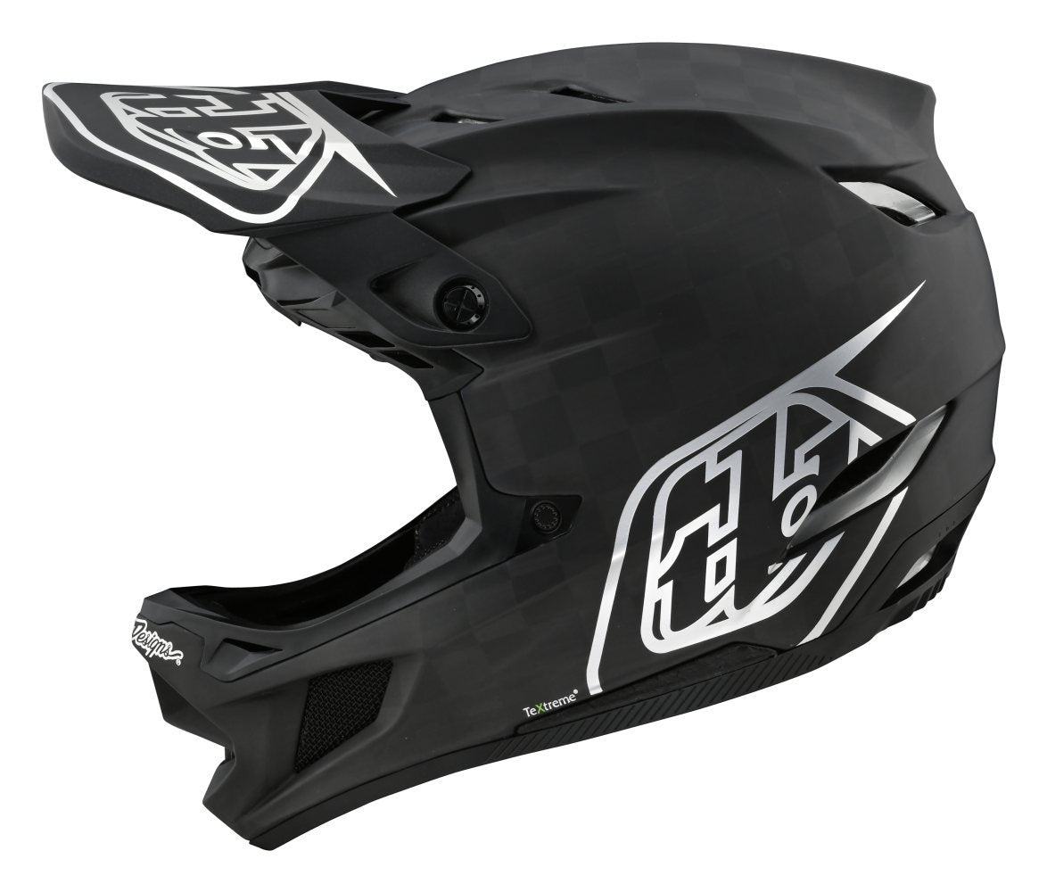 Troy Lee Designs D4 Carbon Stealth - Liquid-Life #Wähle Deine Farbe_Black / Silver