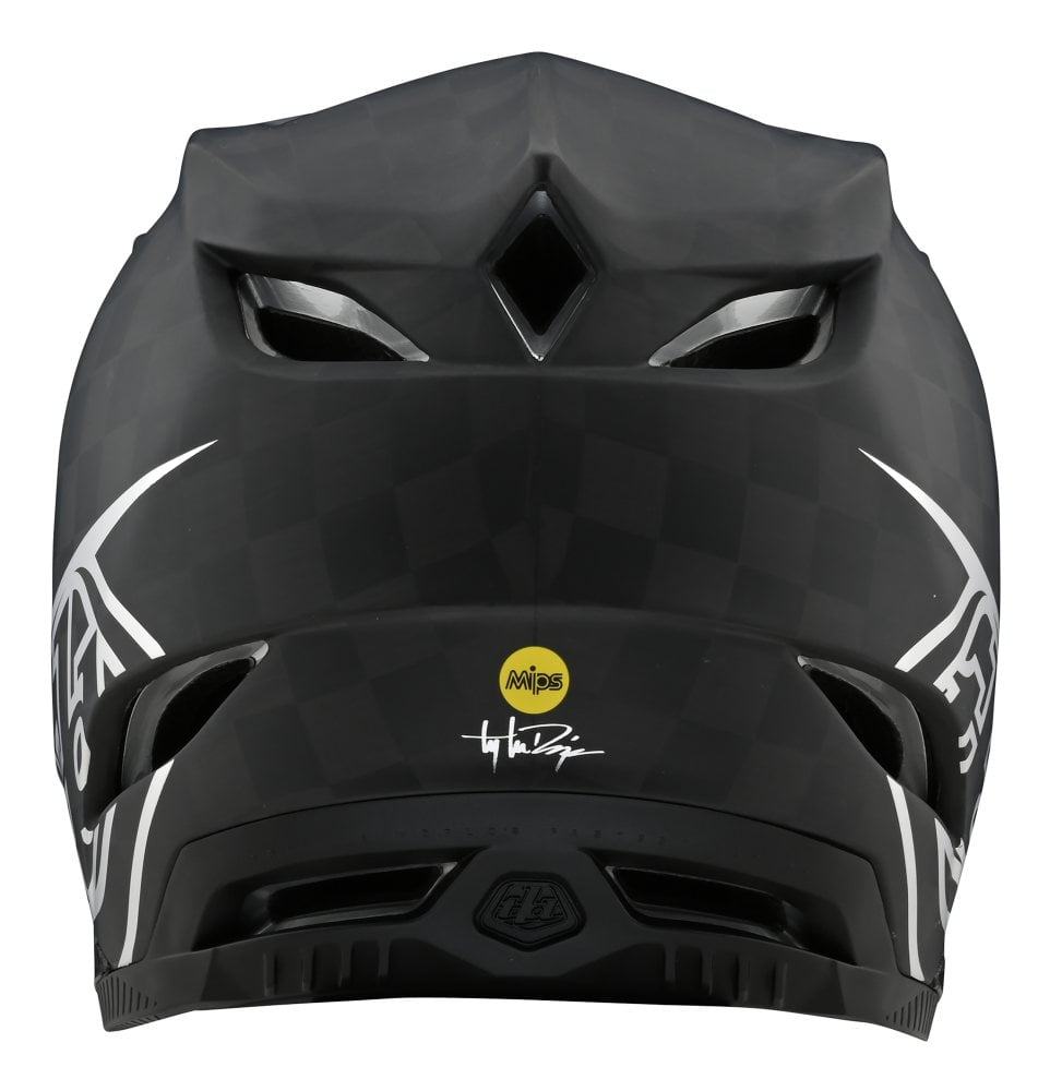 Troy Lee Designs D4 Carbon Stealth - Liquid-Life #Wähle Deine Farbe_Black / Silver