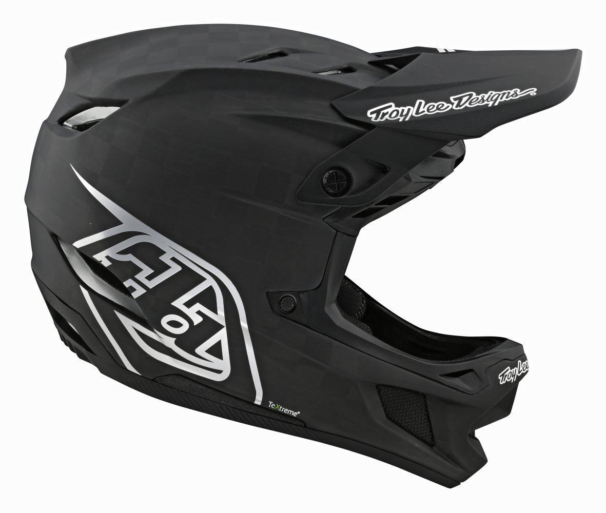 Troy Lee Designs D4 Carbon Stealth - Liquid-Life #Wähle Deine Farbe_Black / Silver