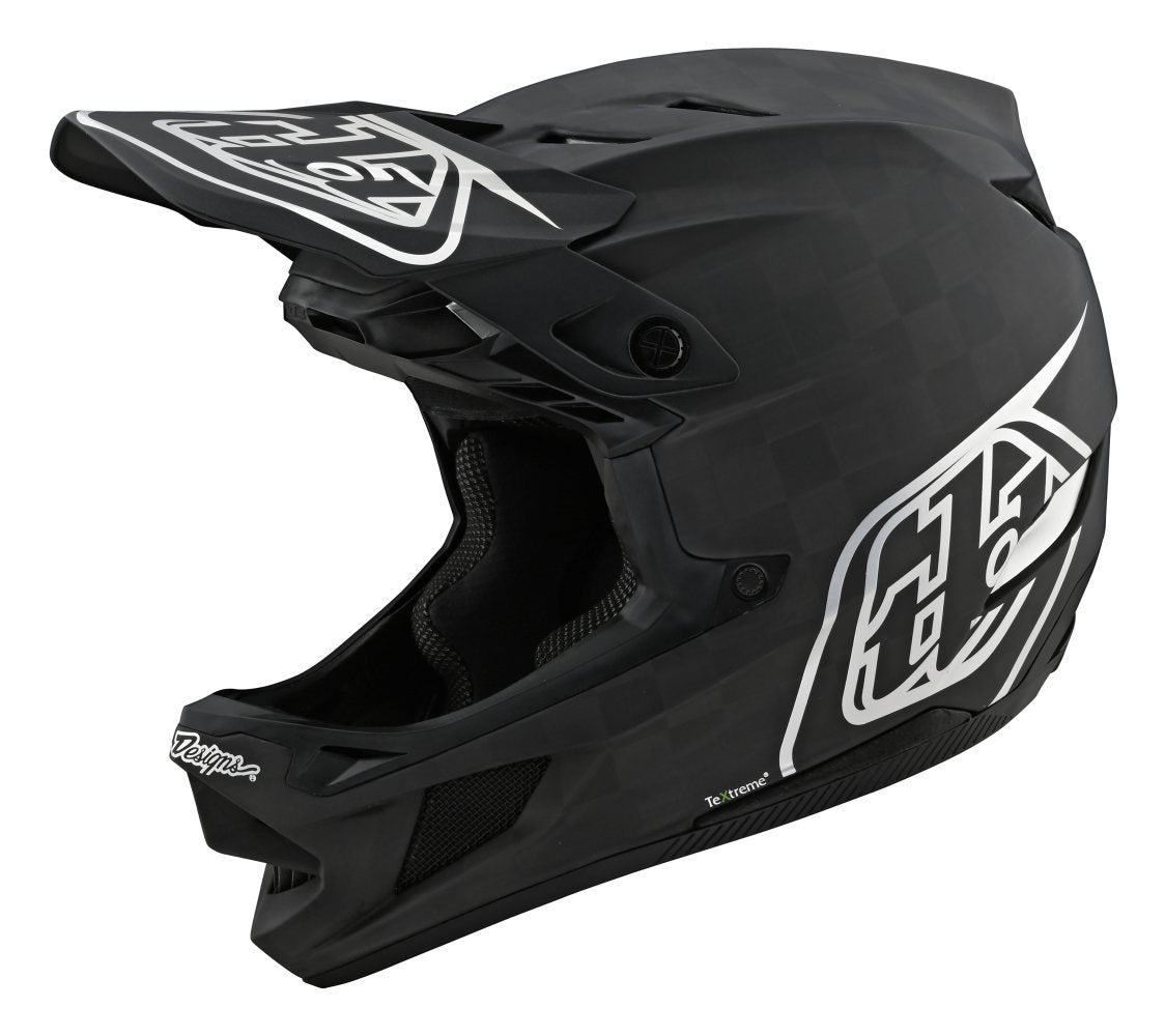 Troy Lee Designs D4 Carbon Stealth - Liquid-Life #Wähle Deine Farbe_Black / Silver