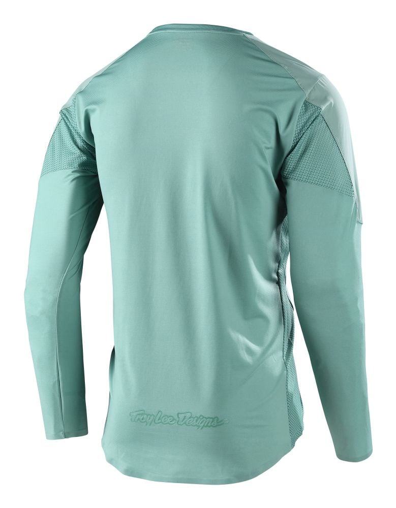 Troy Lee Designs Drift LS Jersey - Liquid-Life #Wähle Deine Farbe_Solid glass green