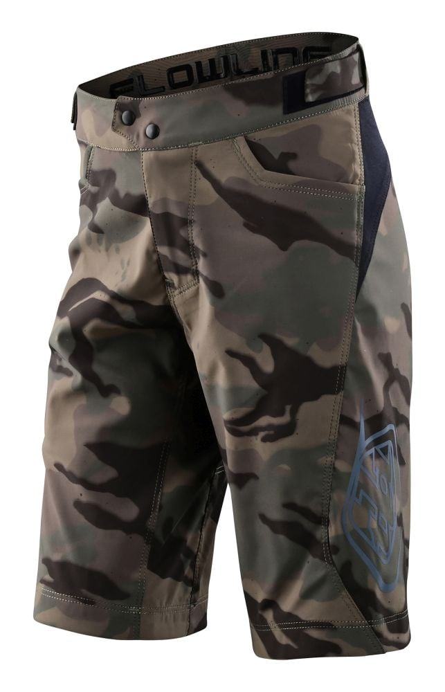 Troy Lee Designs Flowline Short Shell Youth - Liquid-Life #Wähle Deine Farbe_Spray Camo army