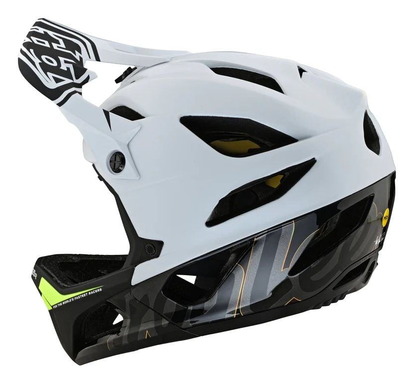 Troy Lee Designs Stage Mips Helmet - Liquid-Life #Wähle Deine Farbe_Signature White