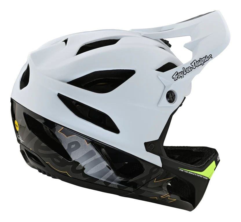 Troy Lee Designs Stage Mips Helmet - Liquid-Life #Wähle Deine Farbe_Signature White