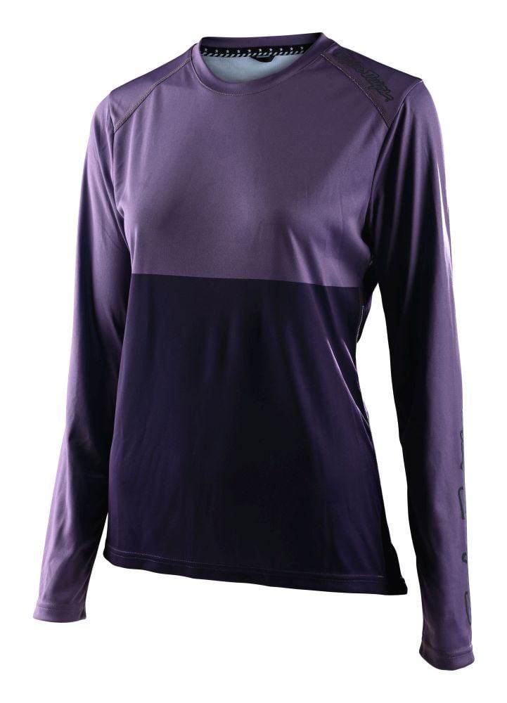 Troy Lee Designs Womens Lilium LS Jersey - Liquid-Life #Wähle Deine Farbe_Block orchid/purple