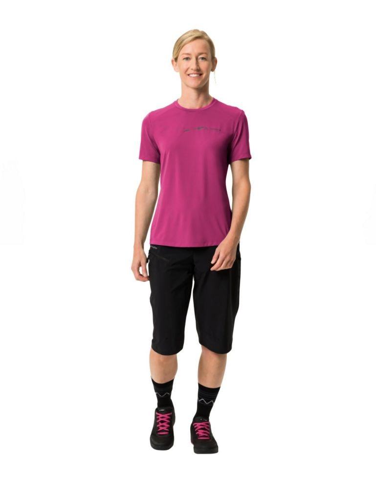 Vaude Women's Qimsa Logo Shirt - Liquid-Life #Wähle Deine Farbe_Lychee