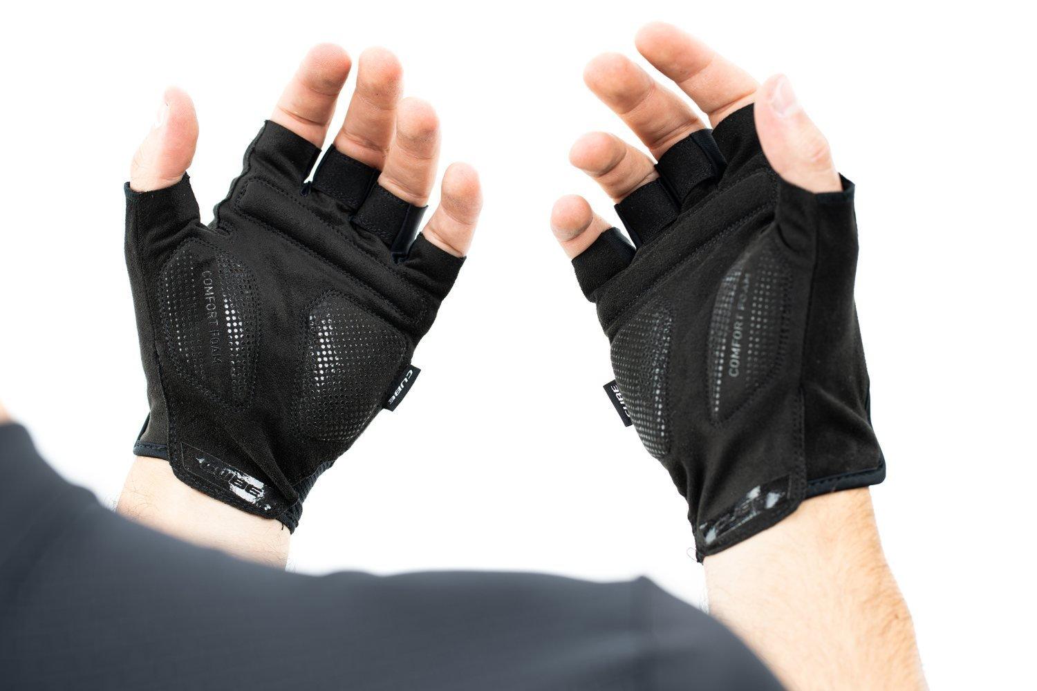 Cube Handschuhe COMFORT kurzfinger - Liquid-Life #Wähle Deine Farbe_Black´n´Grey