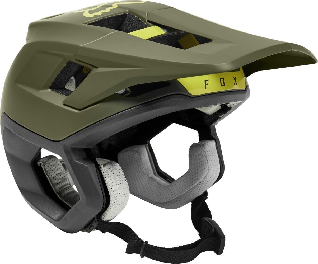 Fox Dropframe Pro Helm - Liquid-Life #Wähle Deine Farbe_Olive Green