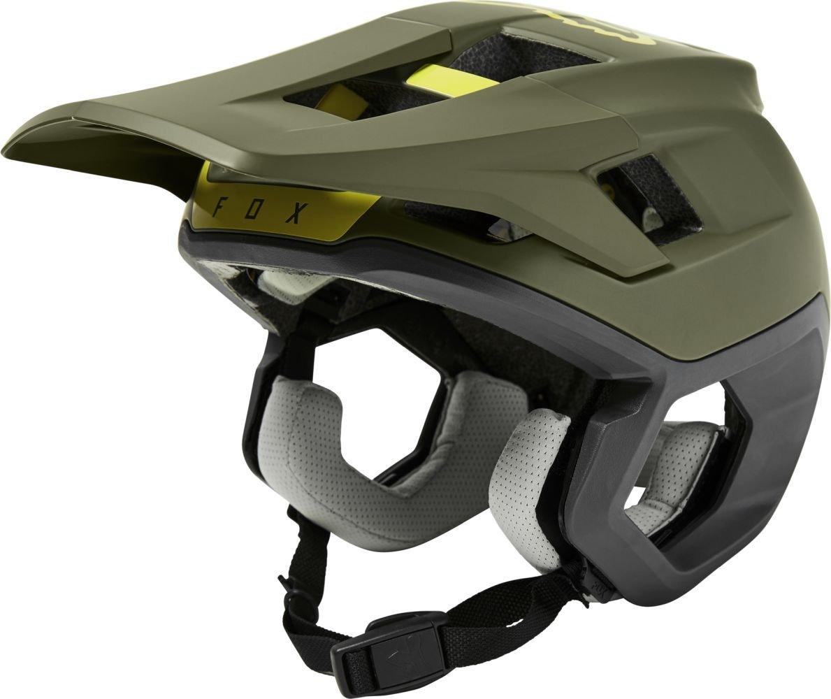 Fox Dropframe Pro Helm - Liquid-Life #Wähle Deine Farbe_Olive Green