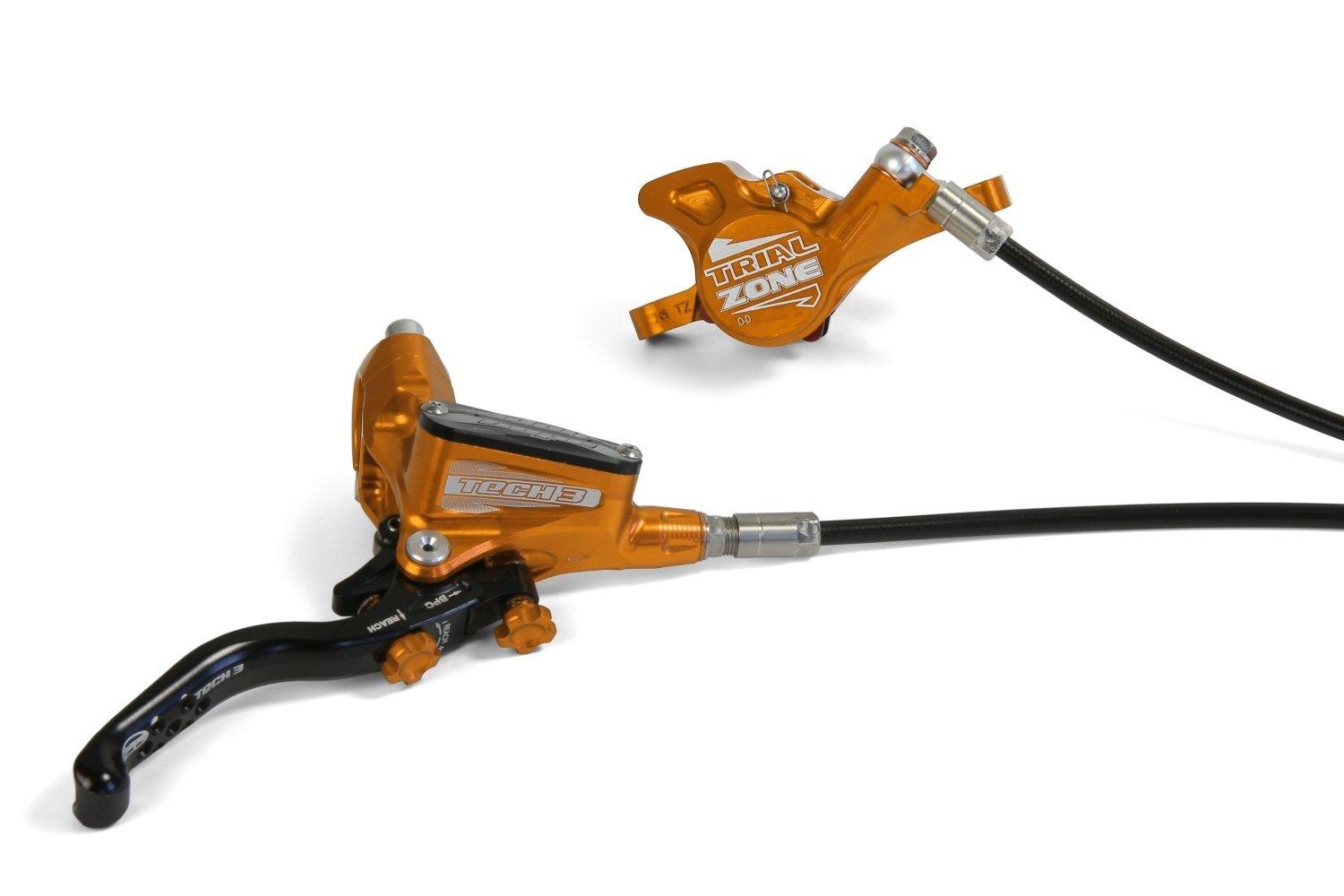 Hope Tech 3 Trial Zone FR No.9 - No Rotor - R/H - Liquid-Life #Wähle Deine Farbe_ORANGE