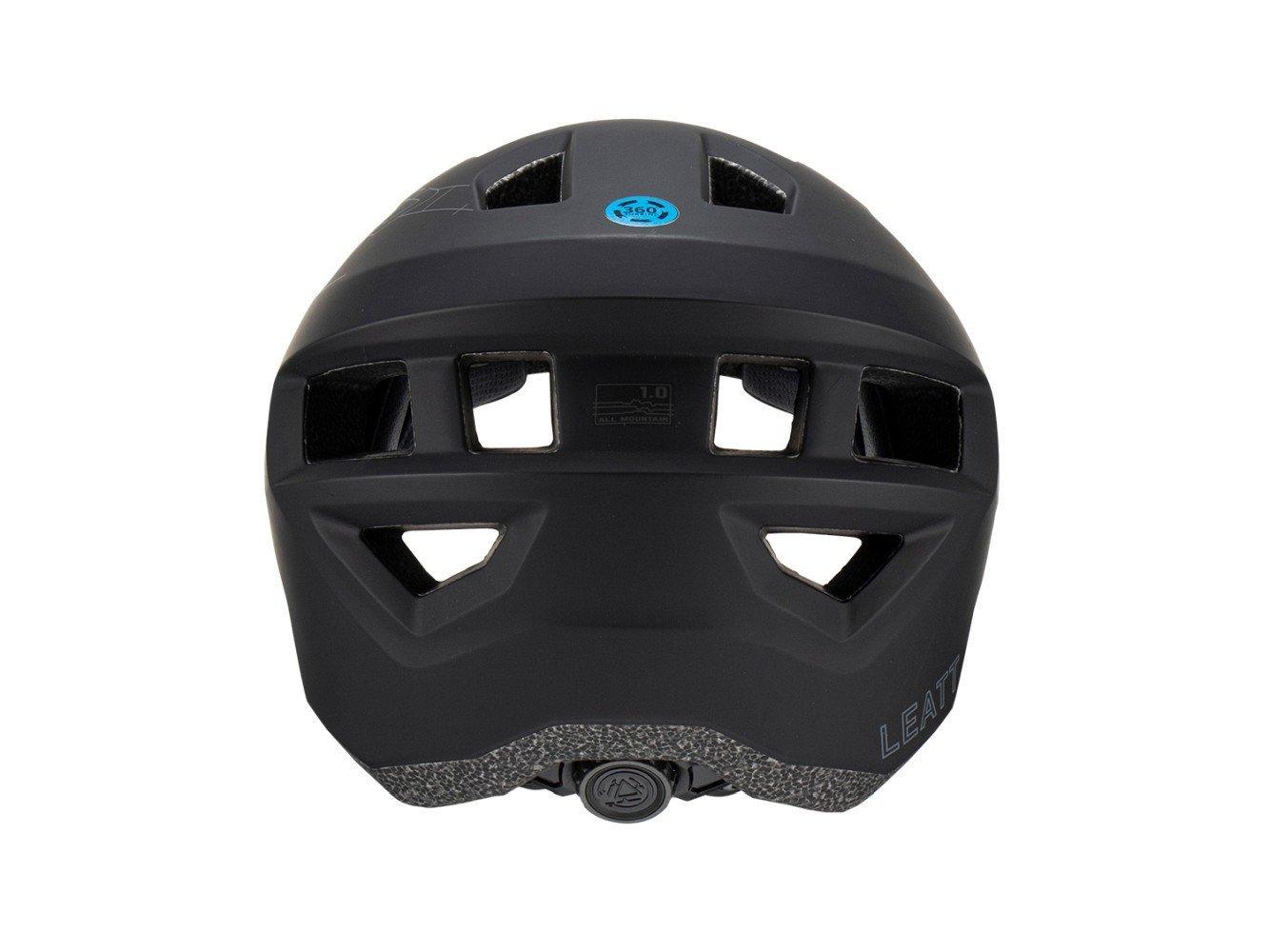 Leatt Helmet MTB All Mountain 1.0 - Liquid-Life #Wähle Deine Farbe_Stealth