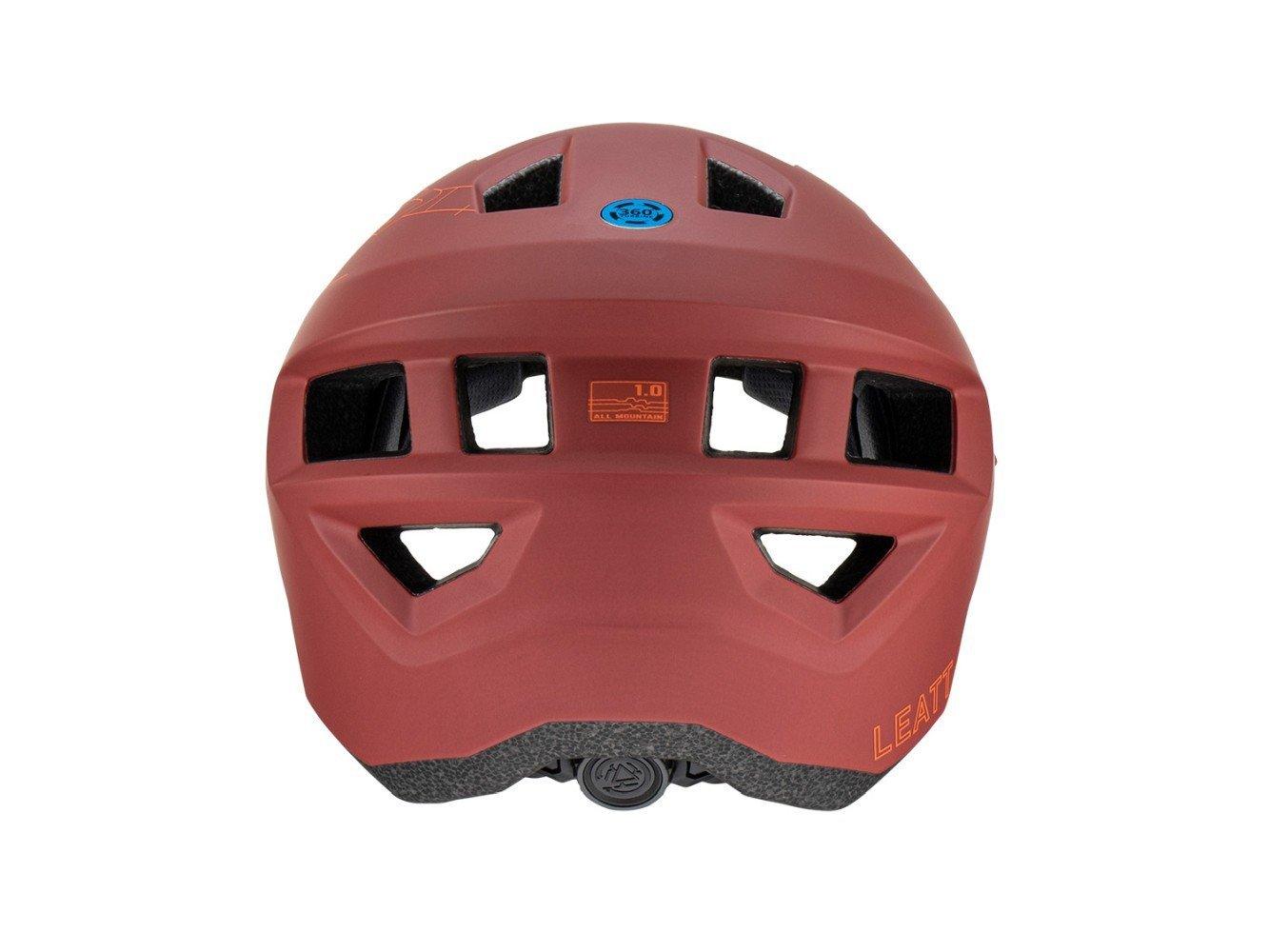 Leatt Helmet MTB All Mountain 1.0 - Liquid-Life #Wähle Deine Farbe_Lava