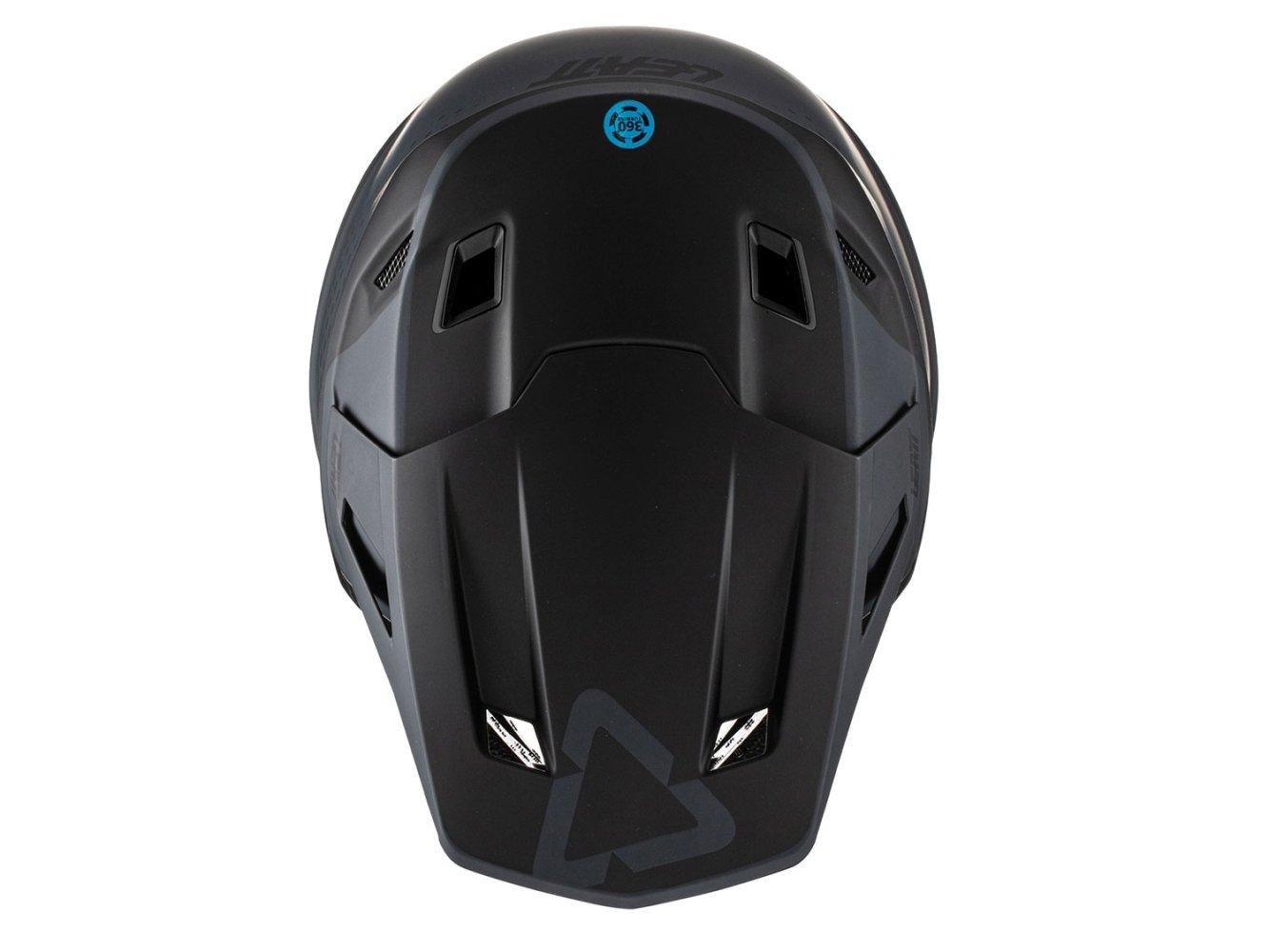Leatt Helmet MTB Gravity 8.0 Composite - Liquid-Life #Wähle Deine Farbe_Black